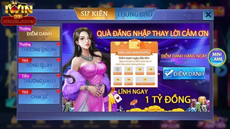 Tổng hợp khuyến mãi iwin68 2024